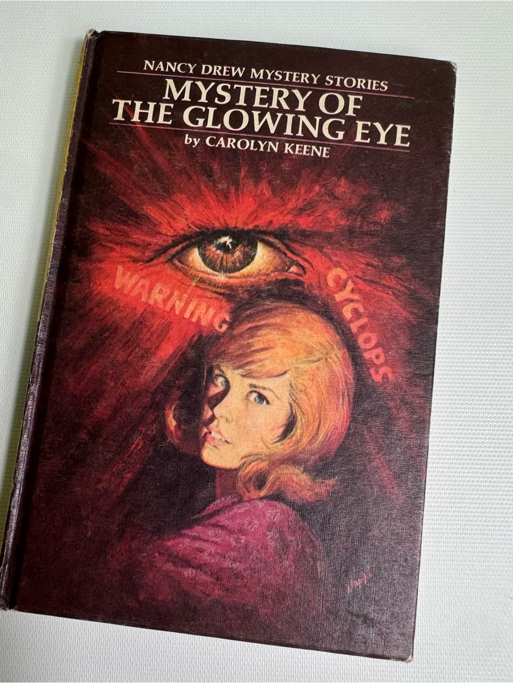 Nancy Drew Mystery Stories #51 Mystery of the Glowing Eye Carolyn Keene 1974 Har